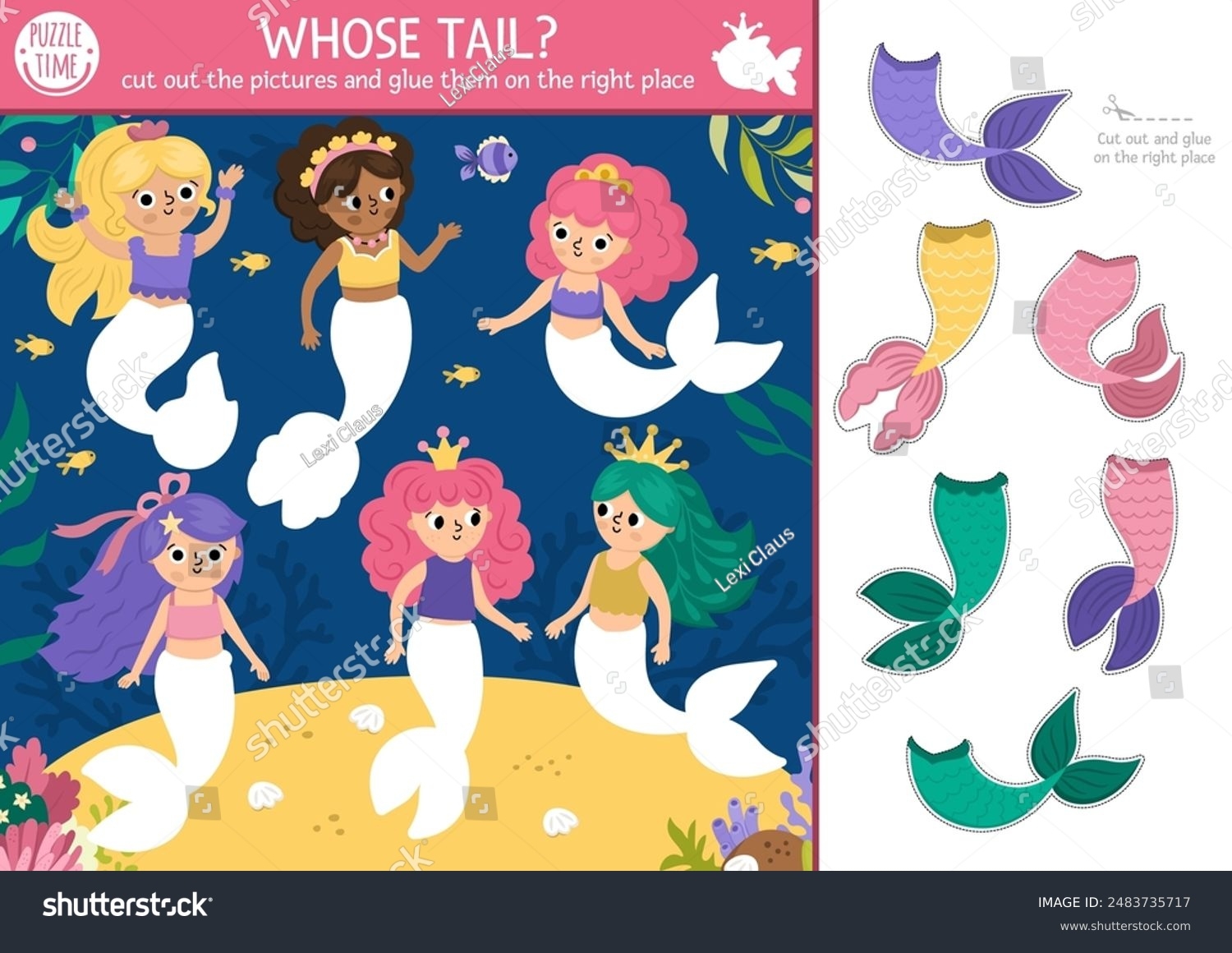 57 Mermaid Tail Cut Out Printable Royalty Free Images Stock Photos Pictures Shutterstock