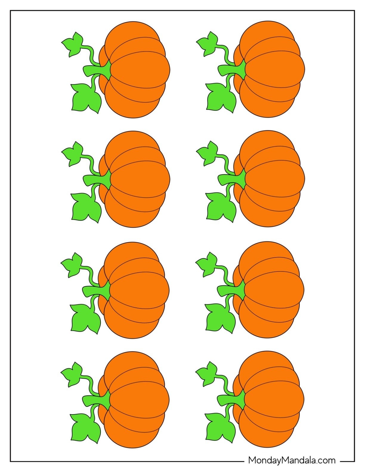 76 Pumpkin Templates Free PDF Printables 