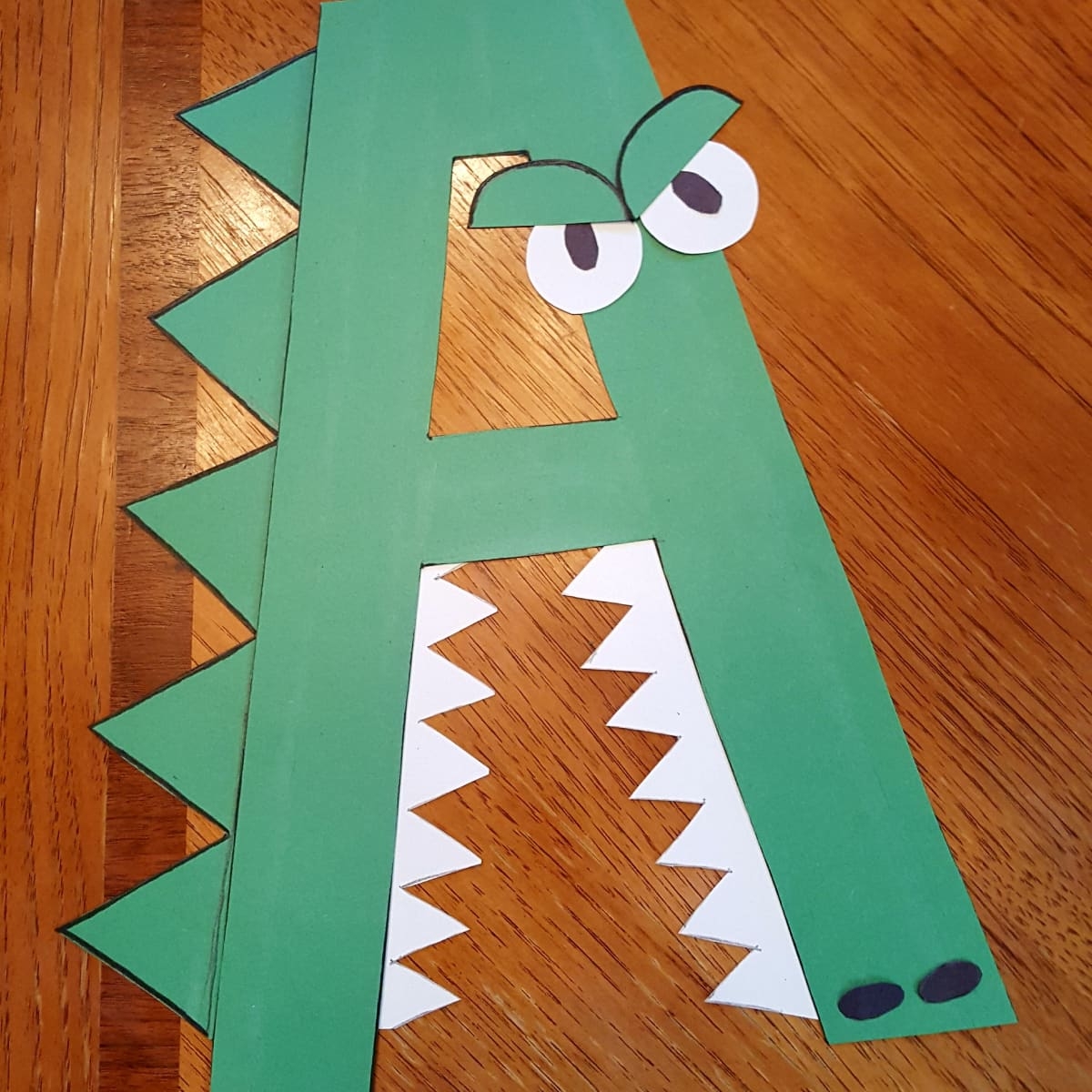 A Is For Alligator Alphabet Paper Craft For Kids HubPages