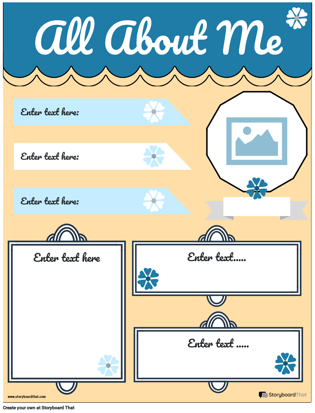 Printable All About Me Template