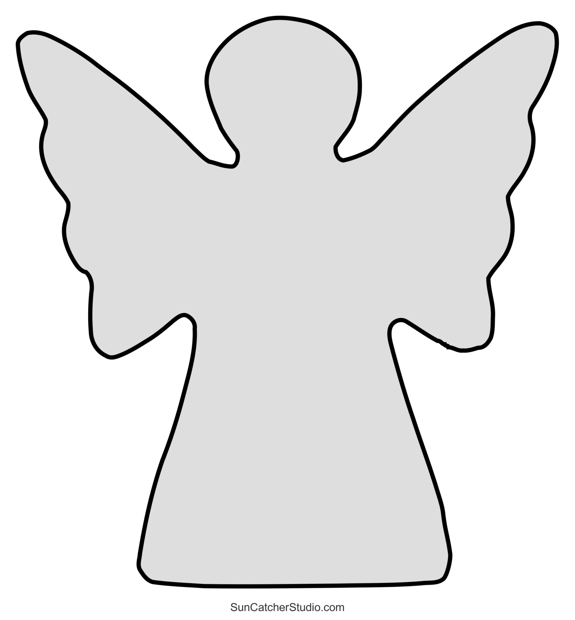 Angel Templates And Stencils Free Printable Patterns Free Printables Monograms Design Tools Patterns DIY Projects