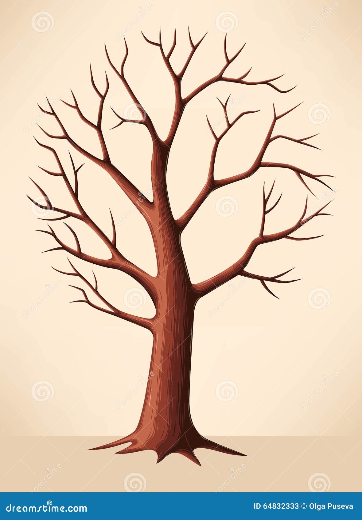 Bare Brown Tree Stock Illustrations 1 986 Bare Brown Tree Stock Illustrations Vectors Clipart Dreamstime