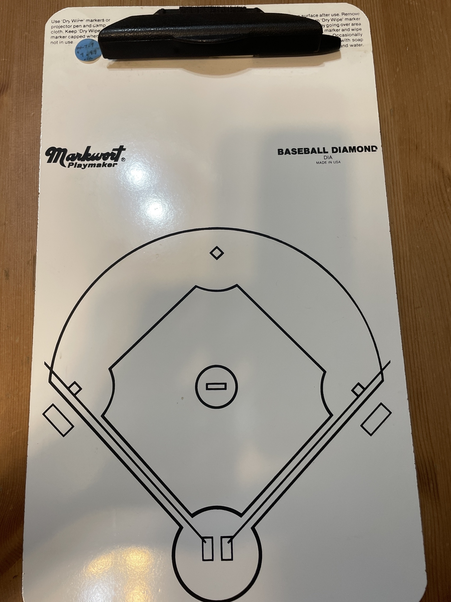 Baseball Black Diamond Coaches Board SidelineSwap Buy