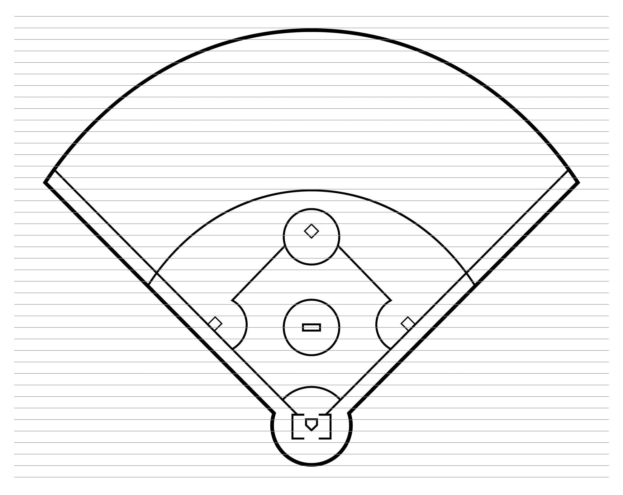 BASEBALL FIELD GAME Svg Baseball Field Baseball Svg Field Game Game Plate Ball Baseball Field Base Sport Player Play D338 Etsy
