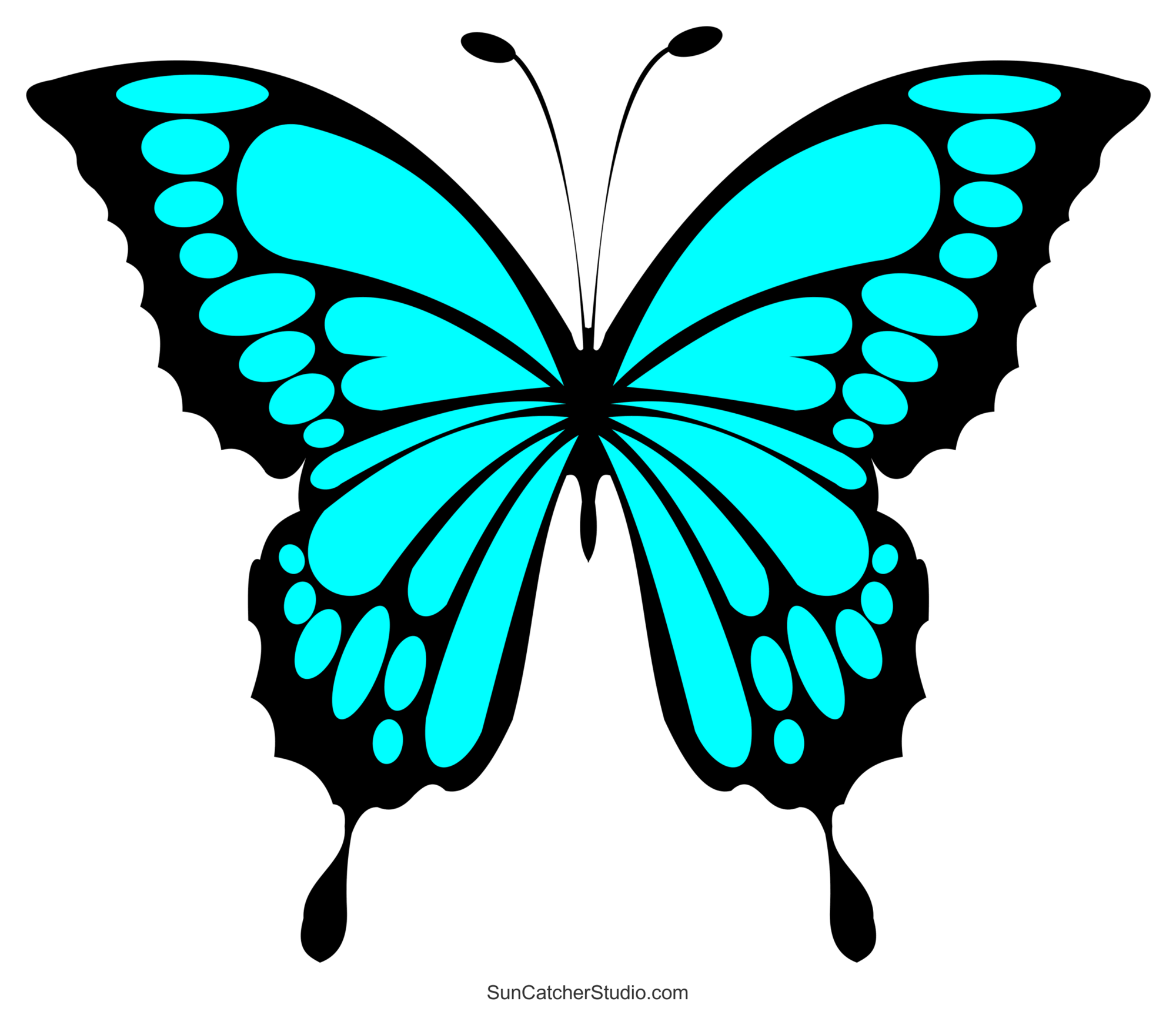 Free Printable Butterfly Template Pdf