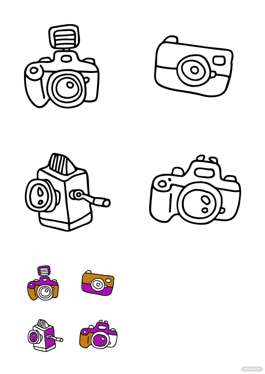 Printable Camera Template