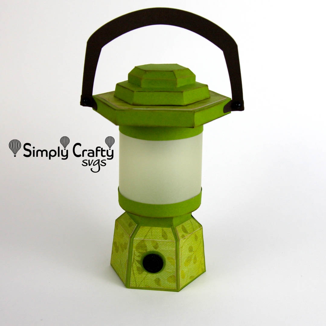 Camping Lantern SVG File Simply Crafty SVGs