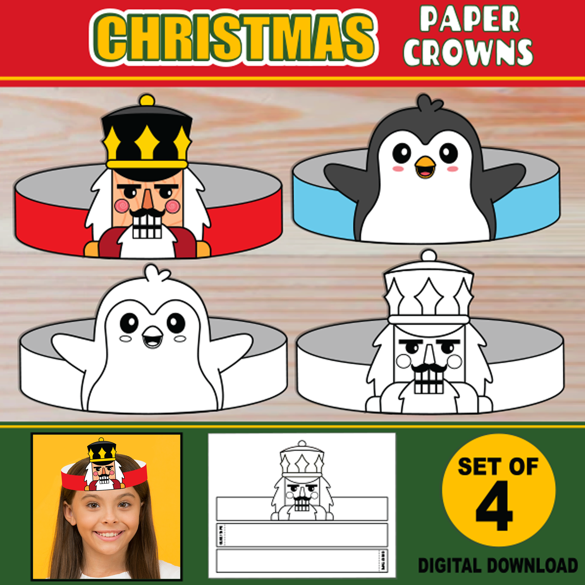 Nutcracker Printable Template