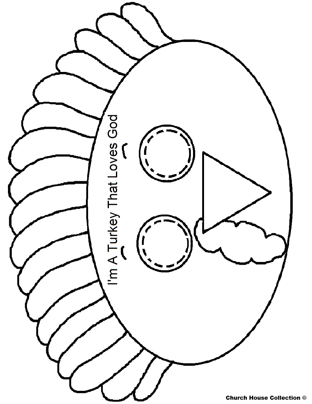 Church House Collection Blog Turkey Face Mask
