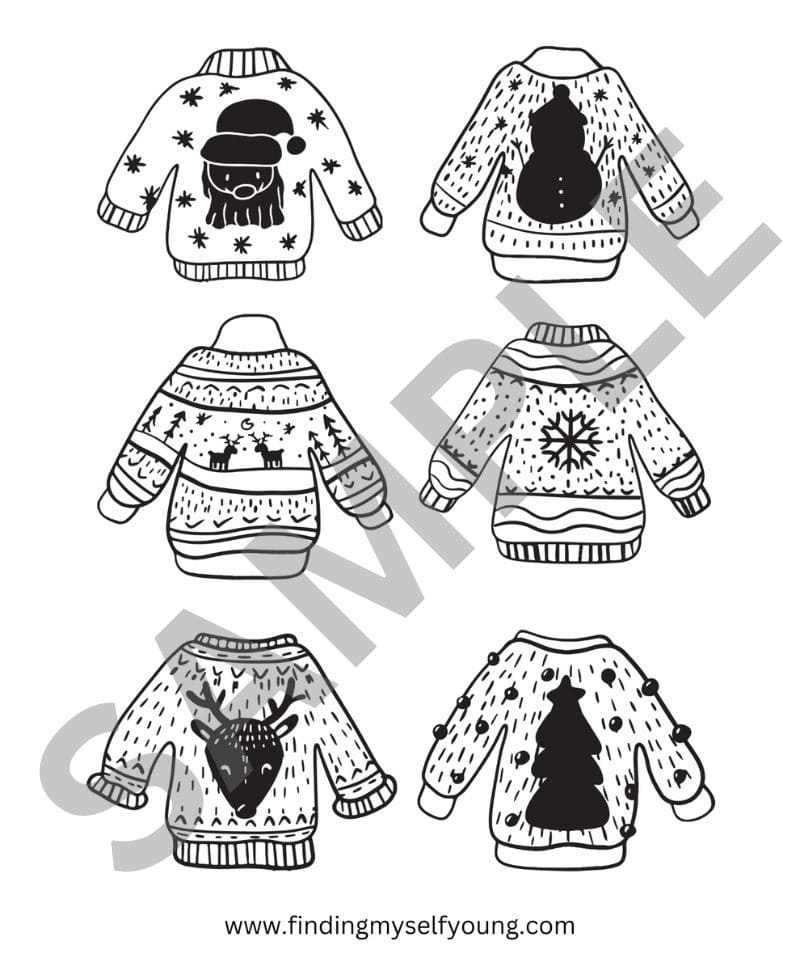 DIY Christmas Sweater Ornaments Finding Myself Young