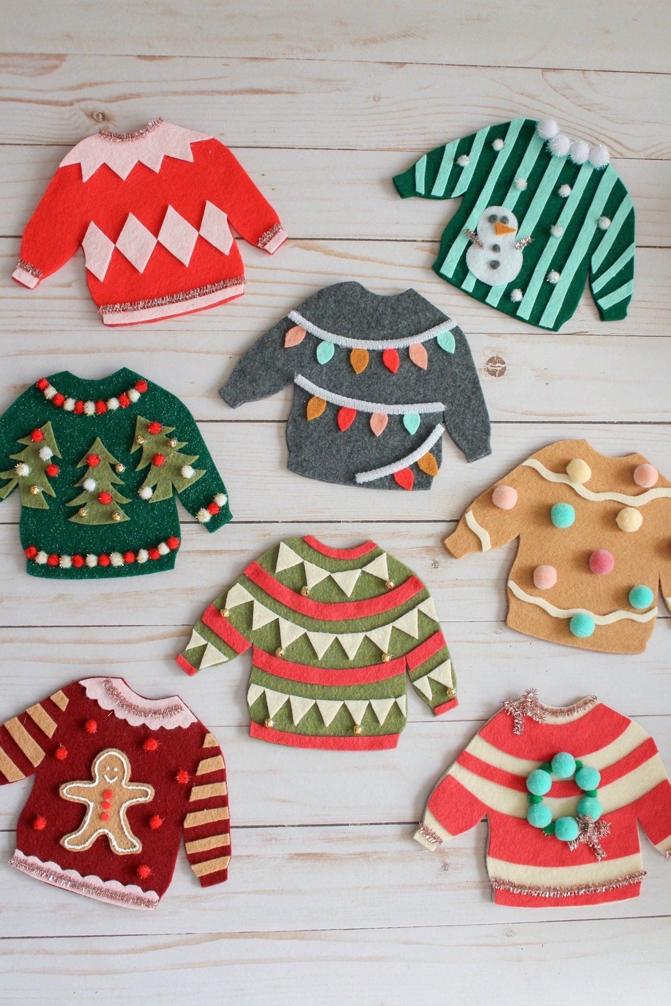 Printable Christmas Sweater Template