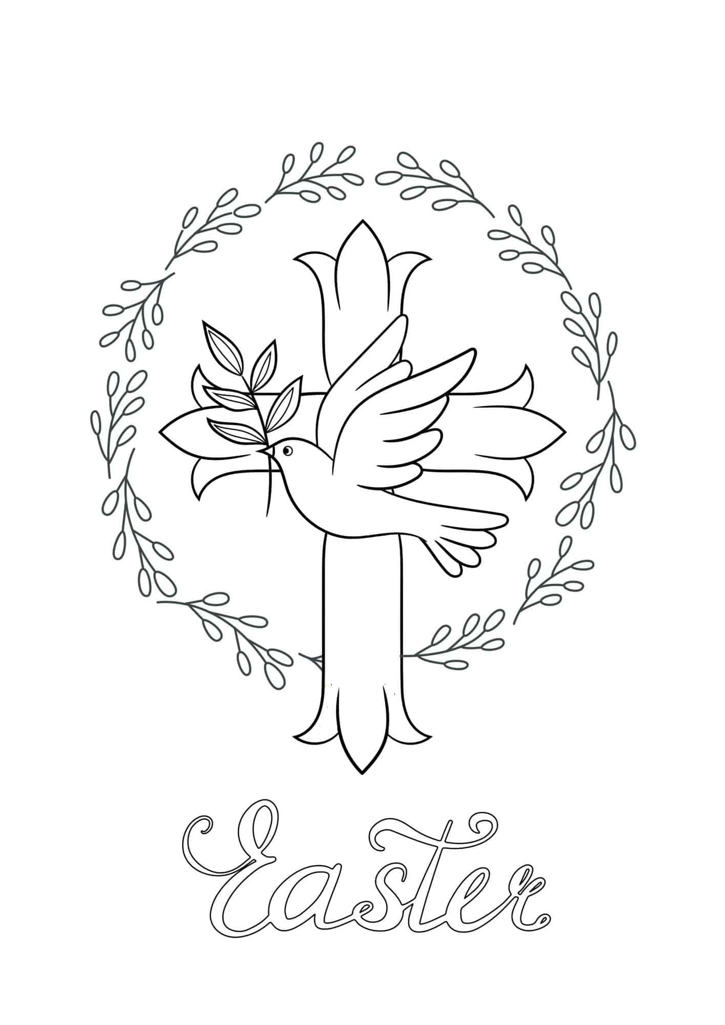 Dove Template Printable 4 Free Designs The Pink Craft Box