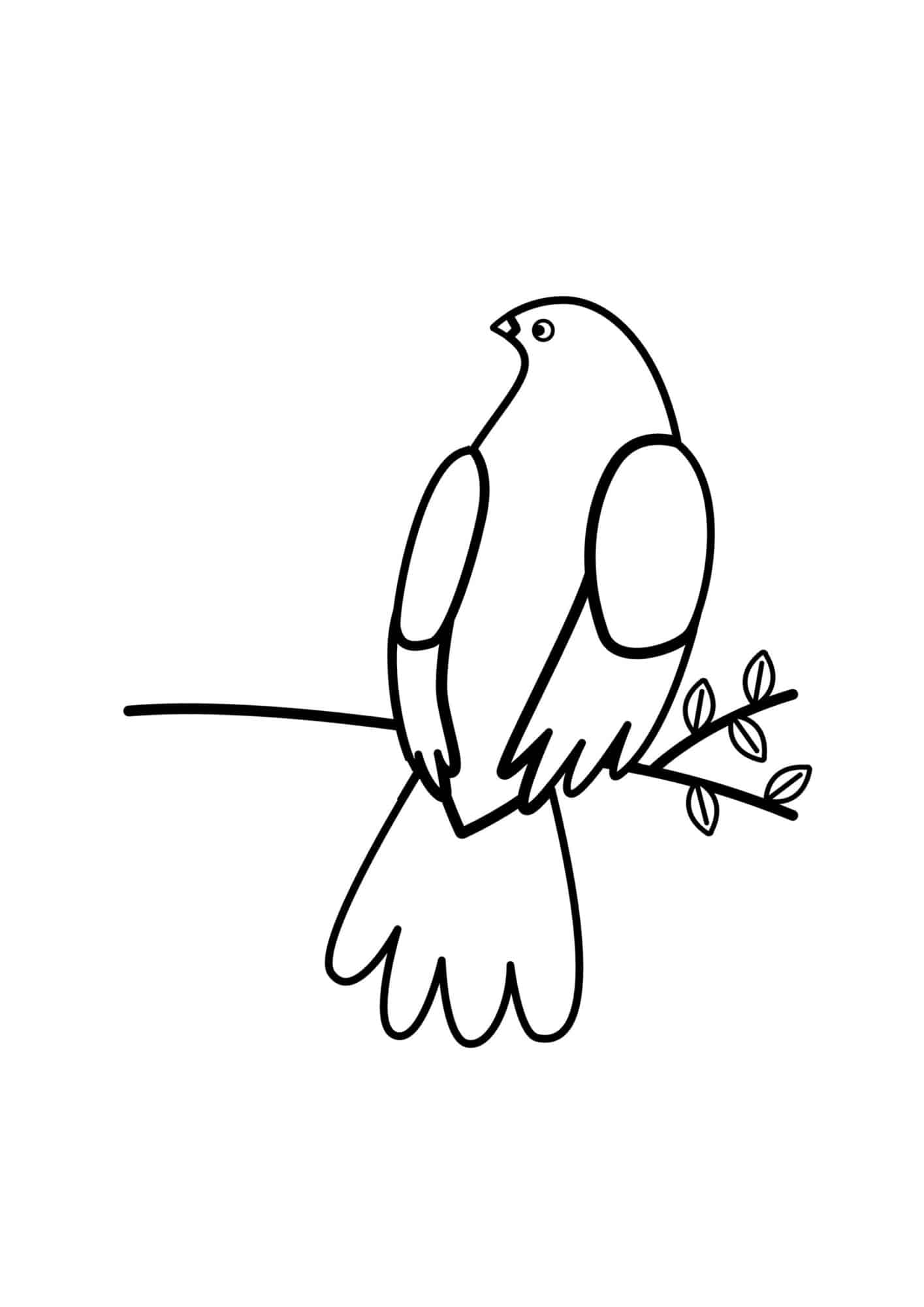 Dove Template Printable