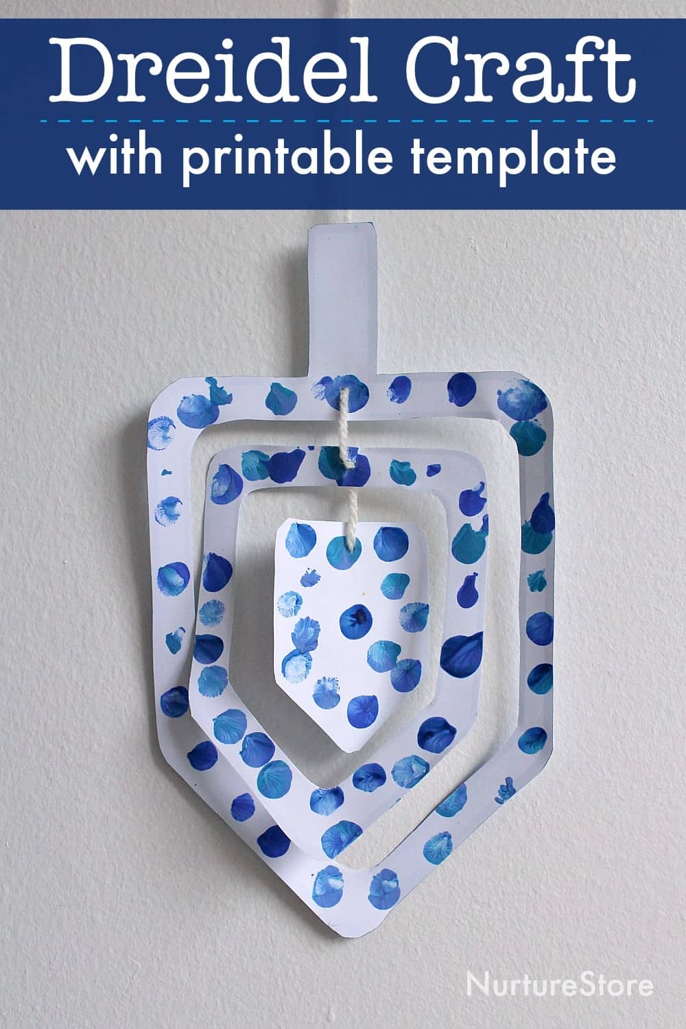 Dreidel Printable Template
