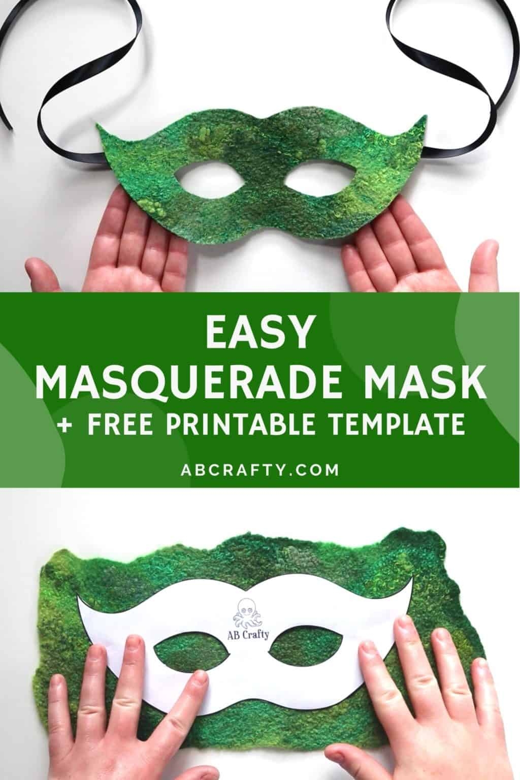 Easy Masquerade Mask Make A Masquerade Mask With Felt AB Crafty