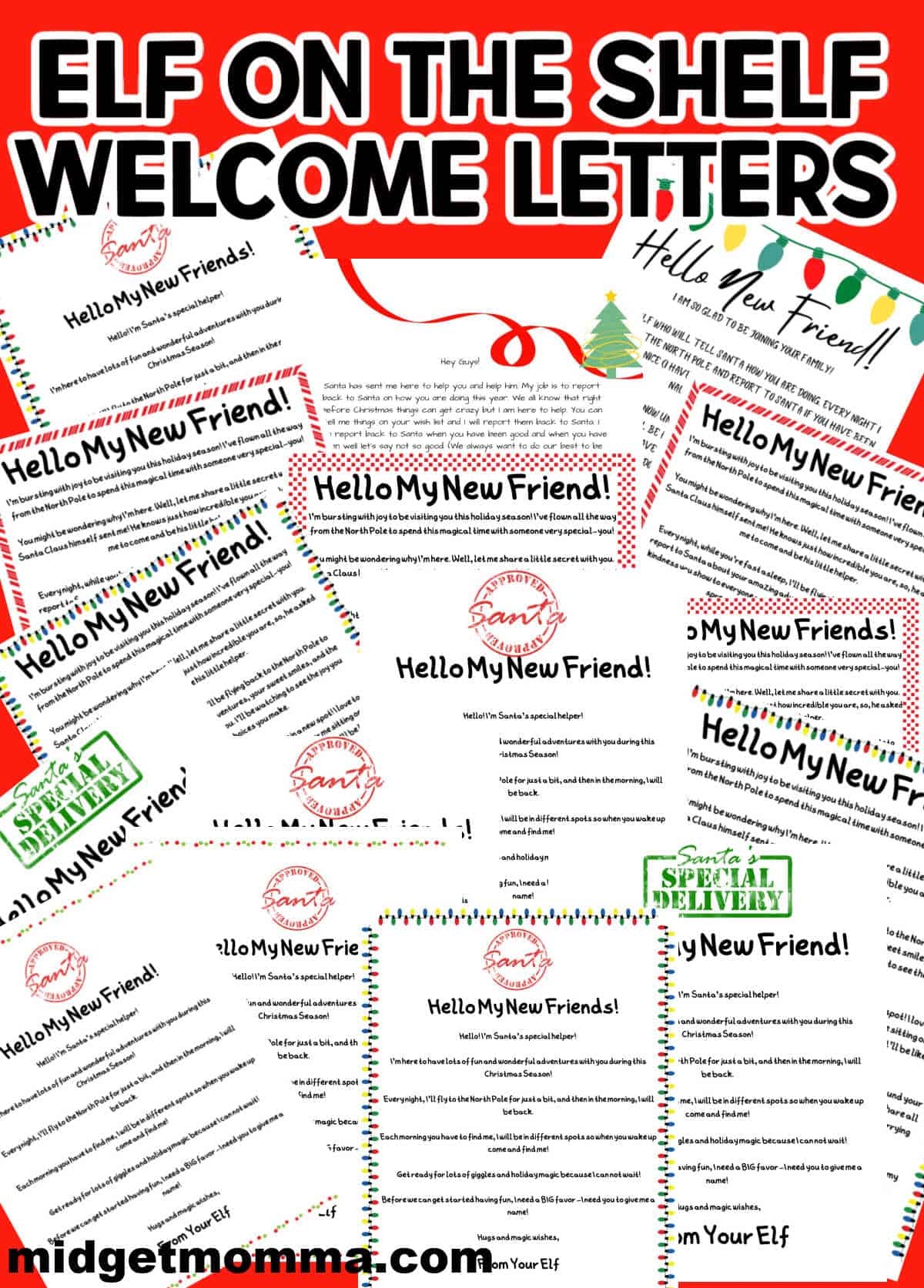Elf On The Shelf Arrival Letter FREE Elf On The Shelf Printable