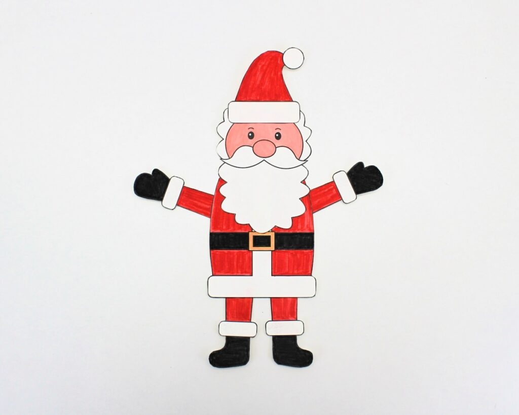 Free Printable Santa Template