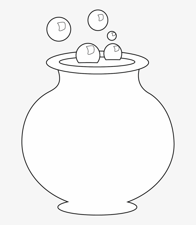 Free Cauldron Digital Stamp Outline Of A Cauldron Free Transparent PNG Download PNGkey
