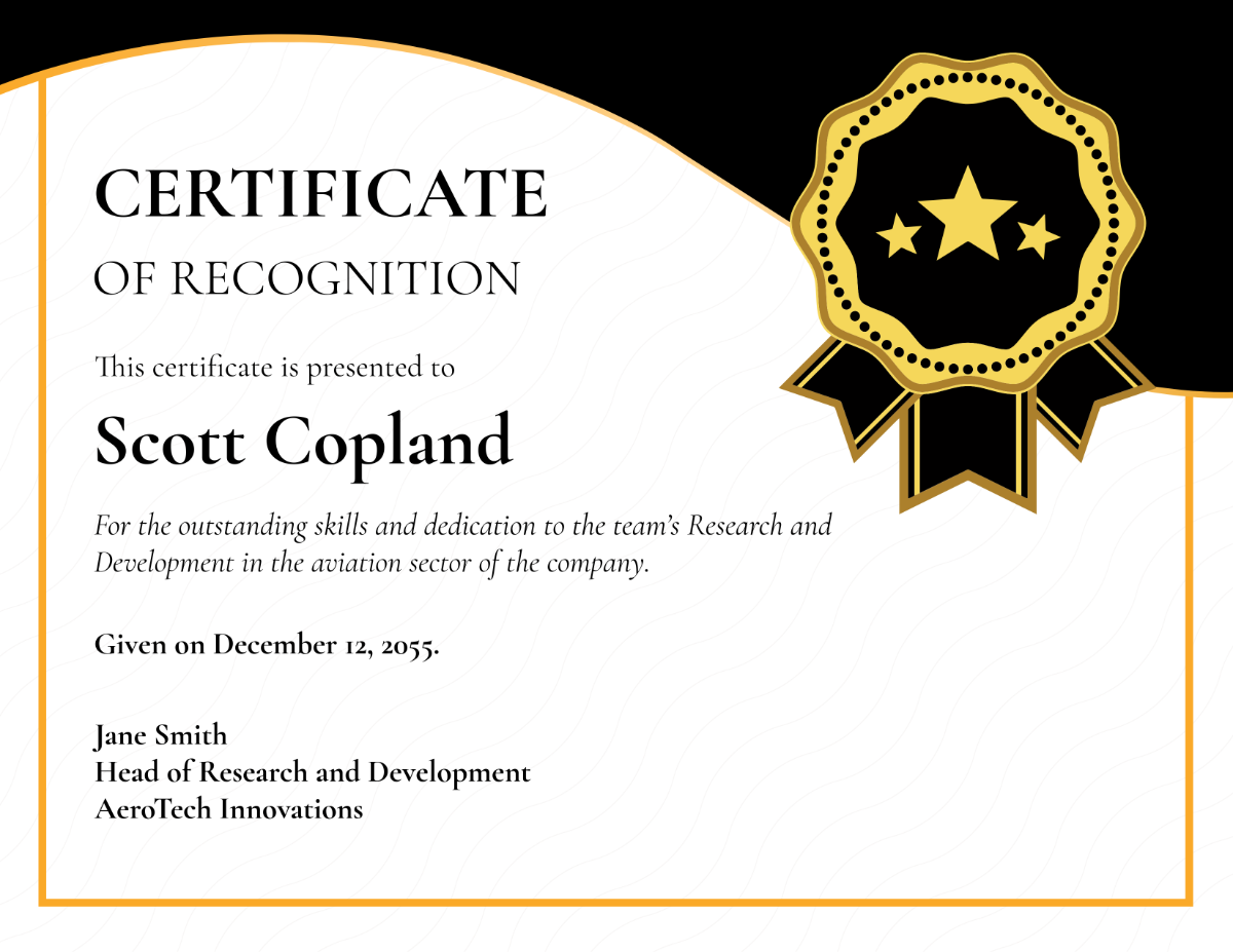 Printable Blank Certificate Template Free