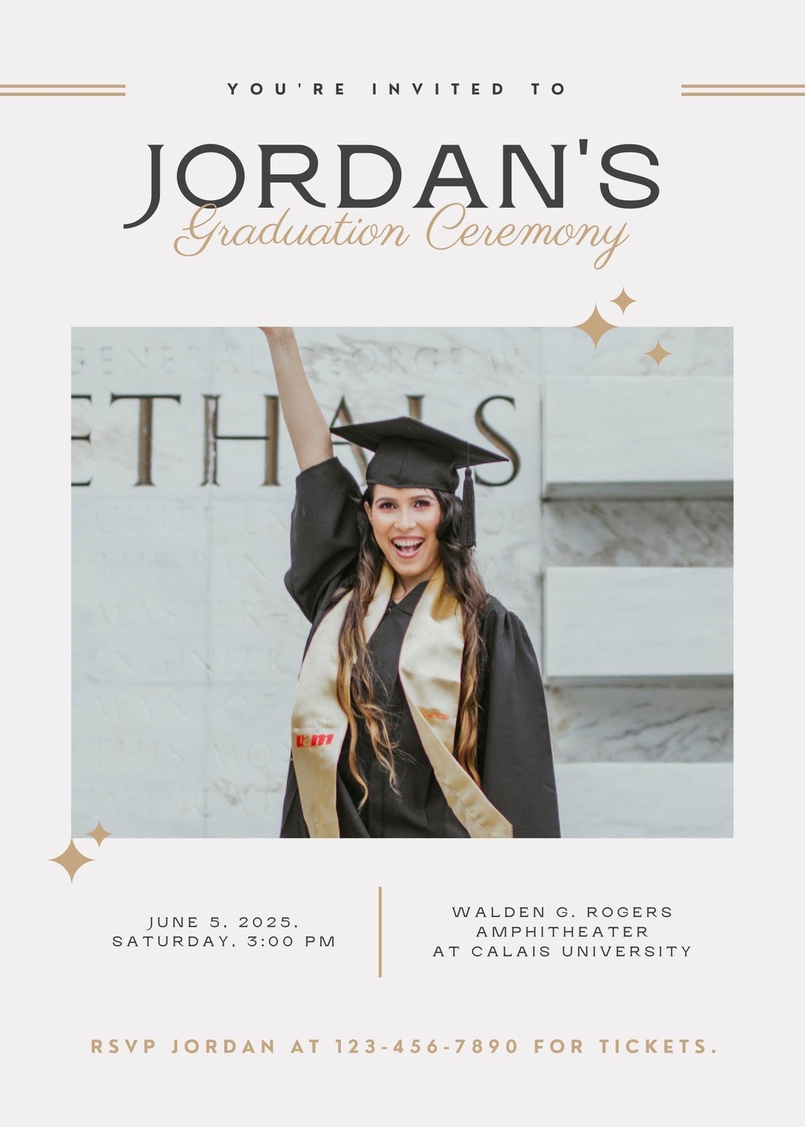 Printable Graduation Invitation Templates