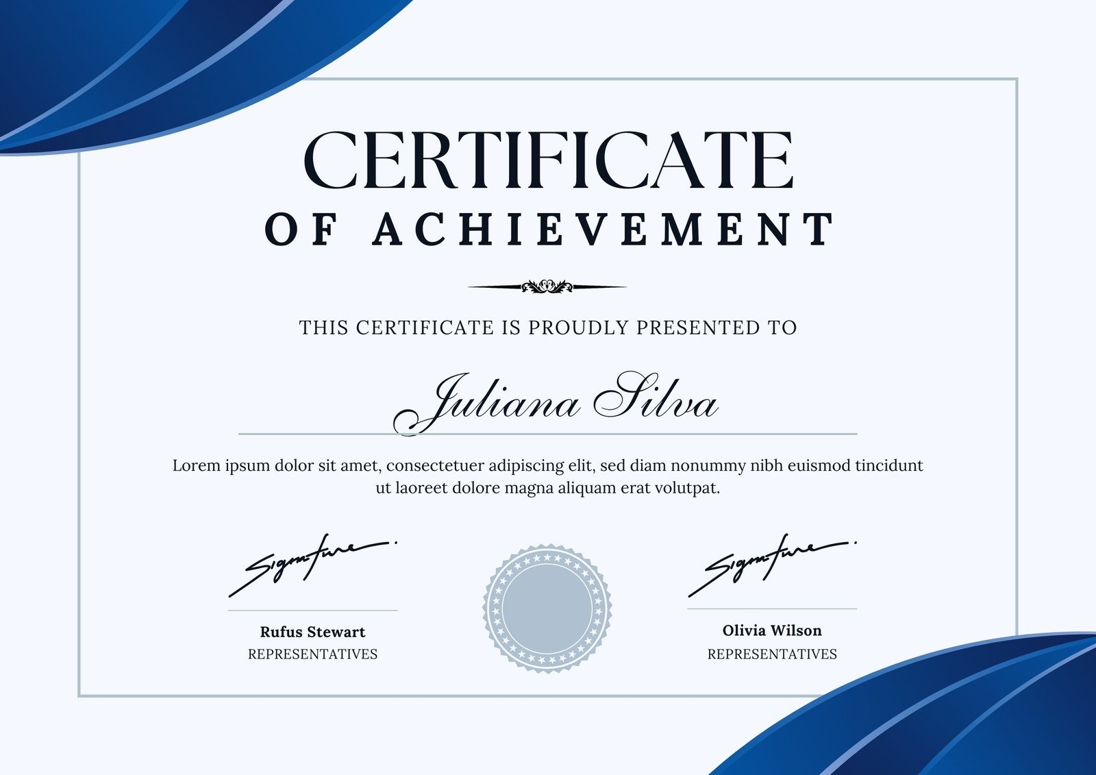 Free Printable And Customizable Award Certificate Templates Canva