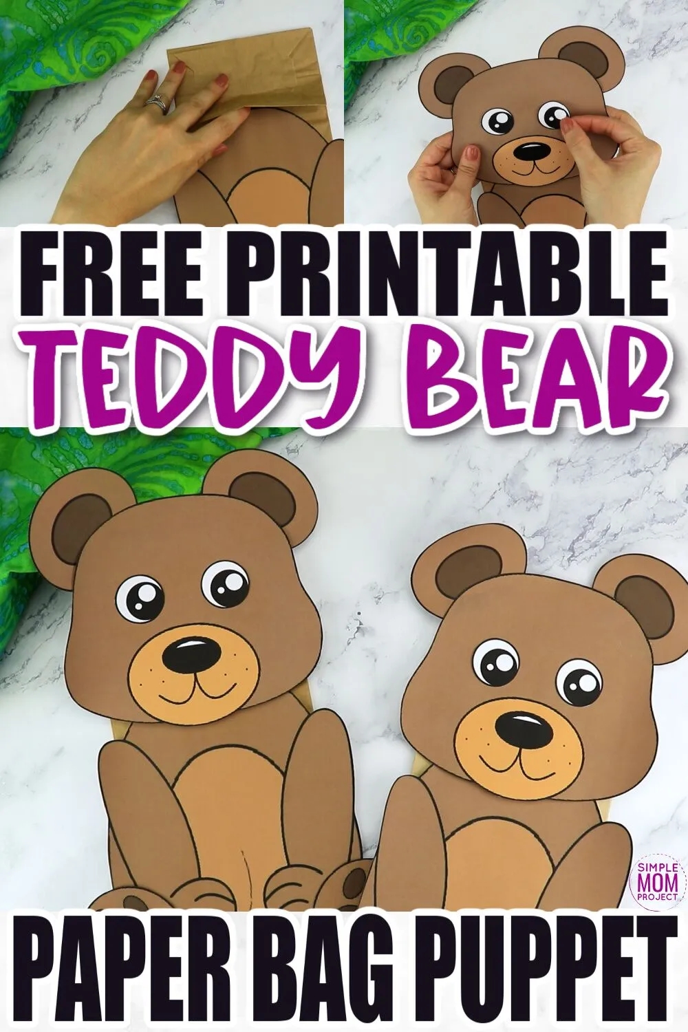 Bear Template Free Printable