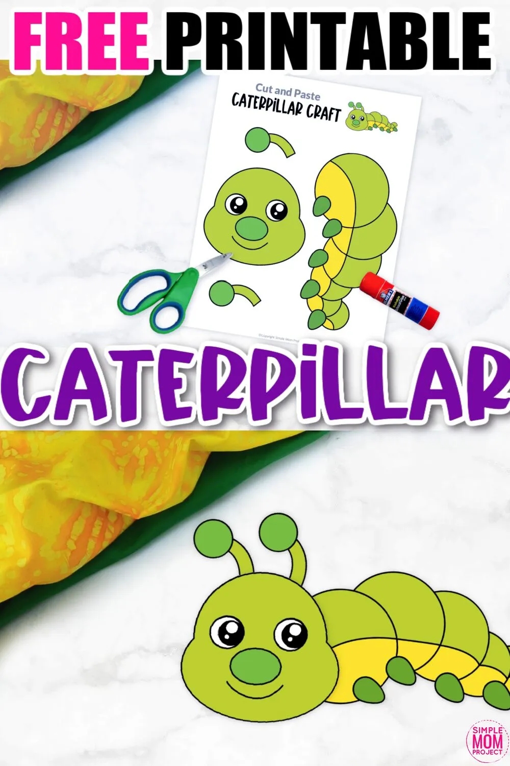 Caterpillar Template Free Printable
