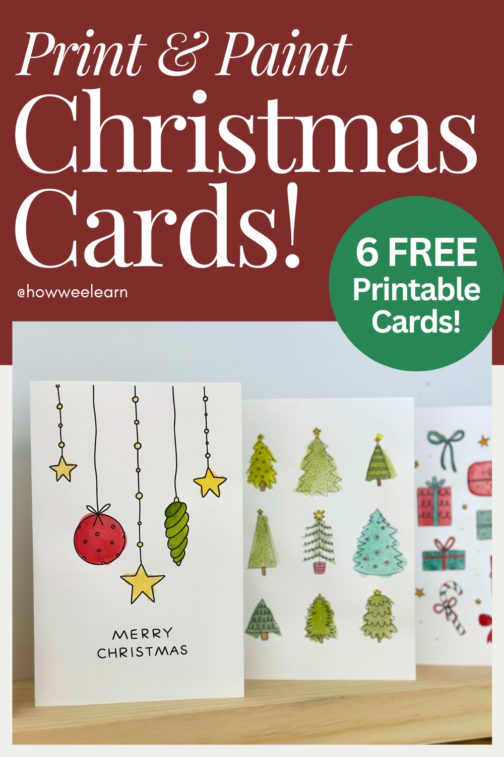 Christmas Card Template Free Printable