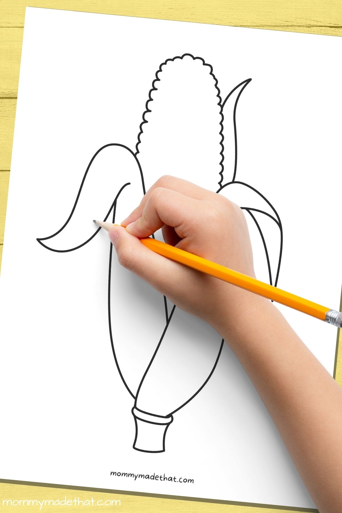 Free Printable Corn Templates Outlines For Fall Crafts