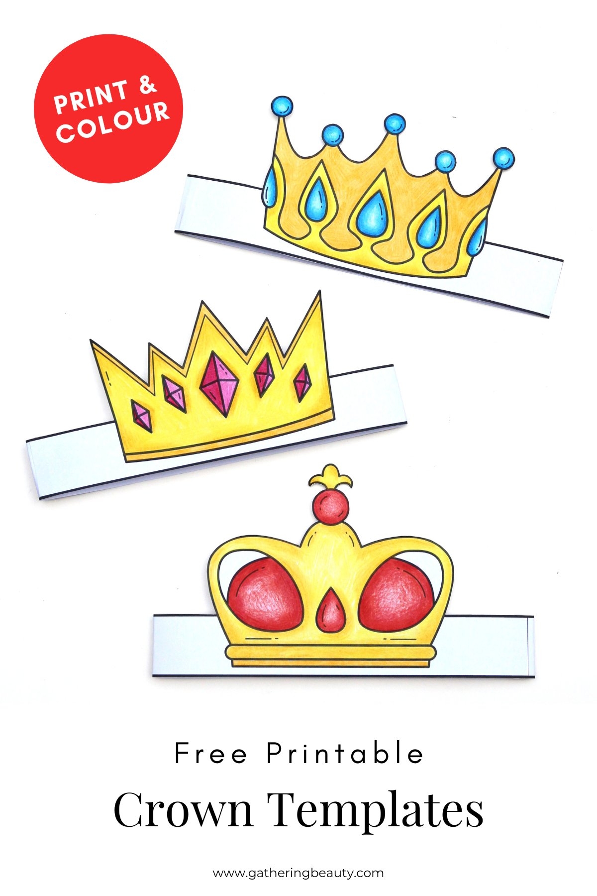 Free Crown Template Printable