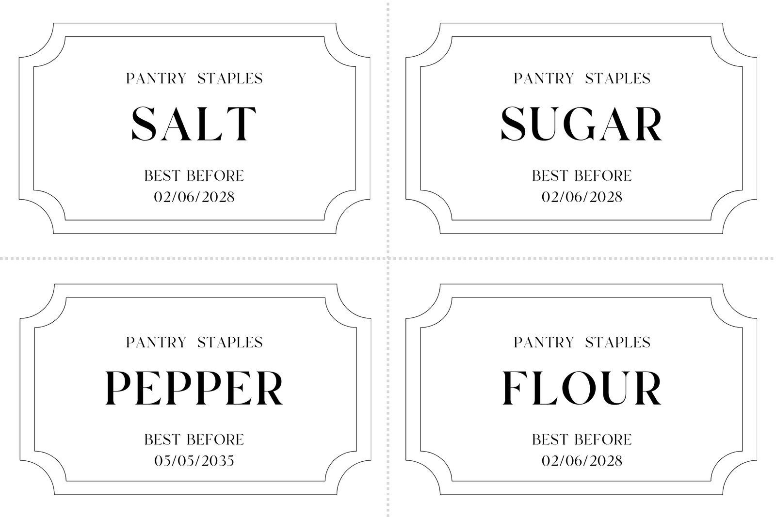 Free Printable Custom Label Templates Canva