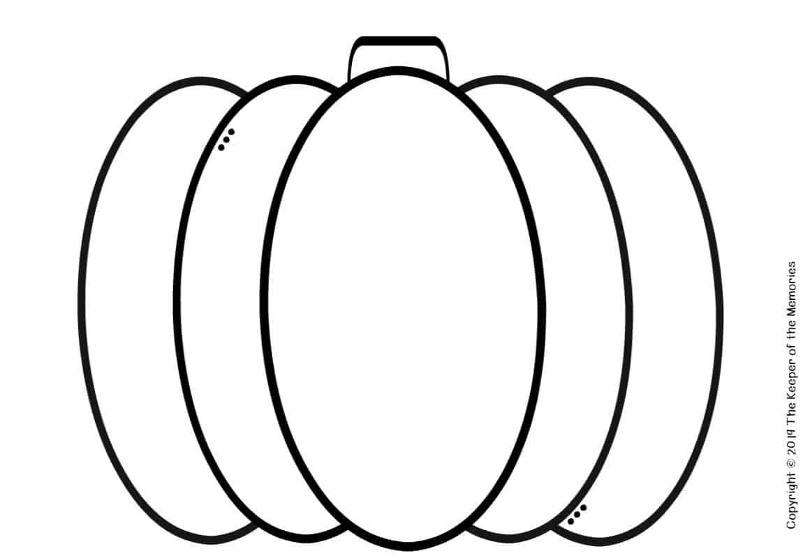 Free Printable Pumpkin Template Pdf