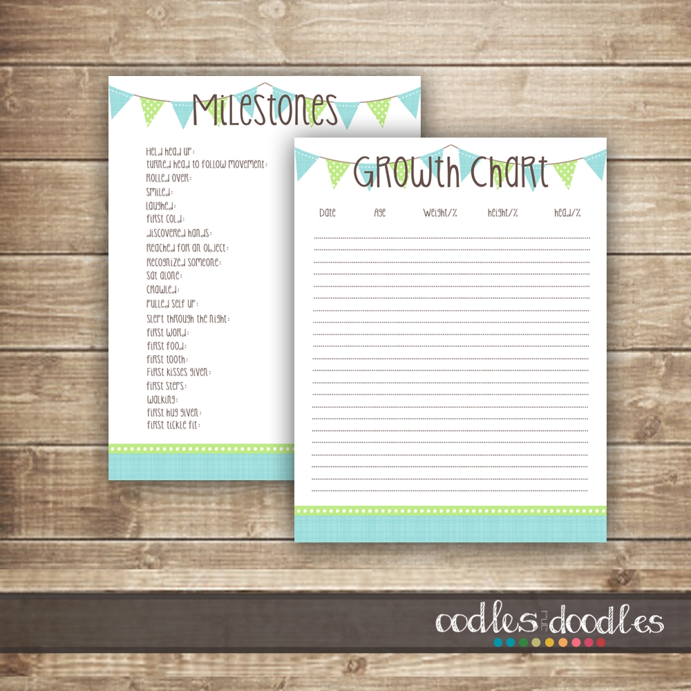 Growth Chart Printable Template