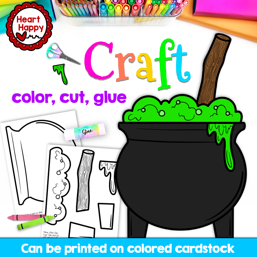 Cauldron Template Printable Free
