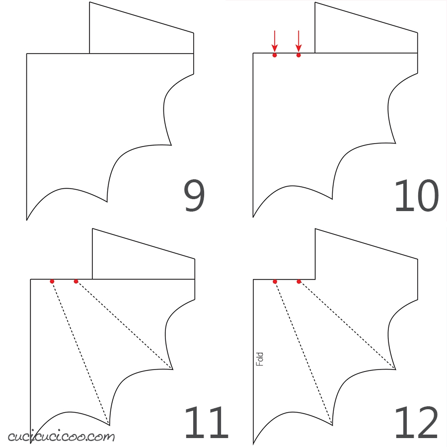 How To Make Easy DIY Bat Wings For Halloween free Sewing Pattern Cucicucicoo