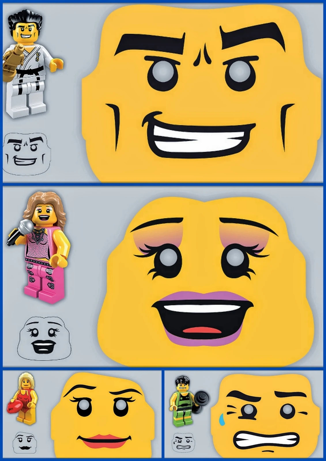 Lego Free Printable Masks Oh My Fiesta In English