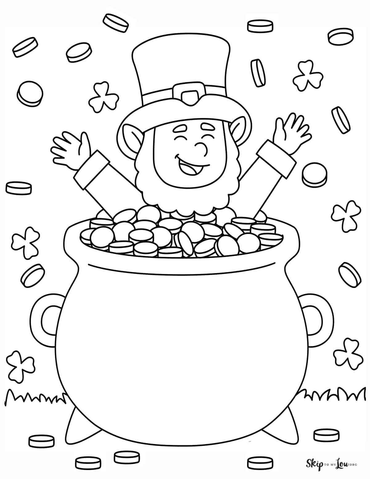 Free Printable Leprechaun Template