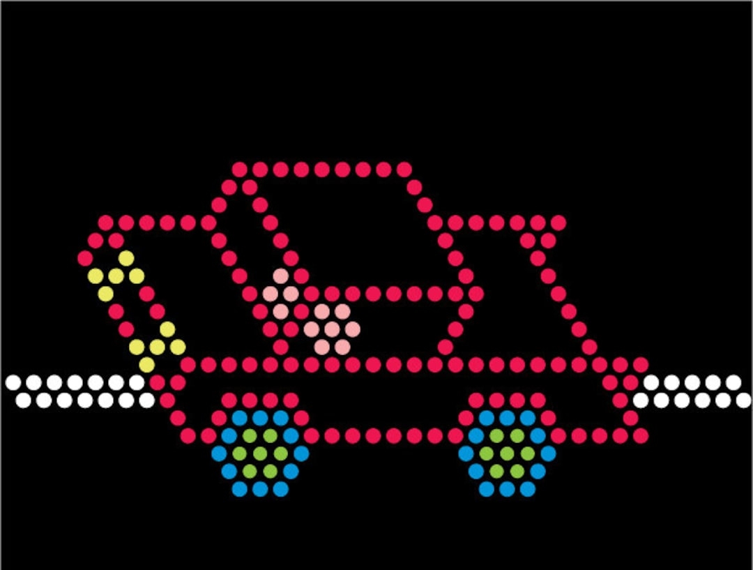 Lite Brite Refills 10 Designs Vehicle Theme Pack Etsy