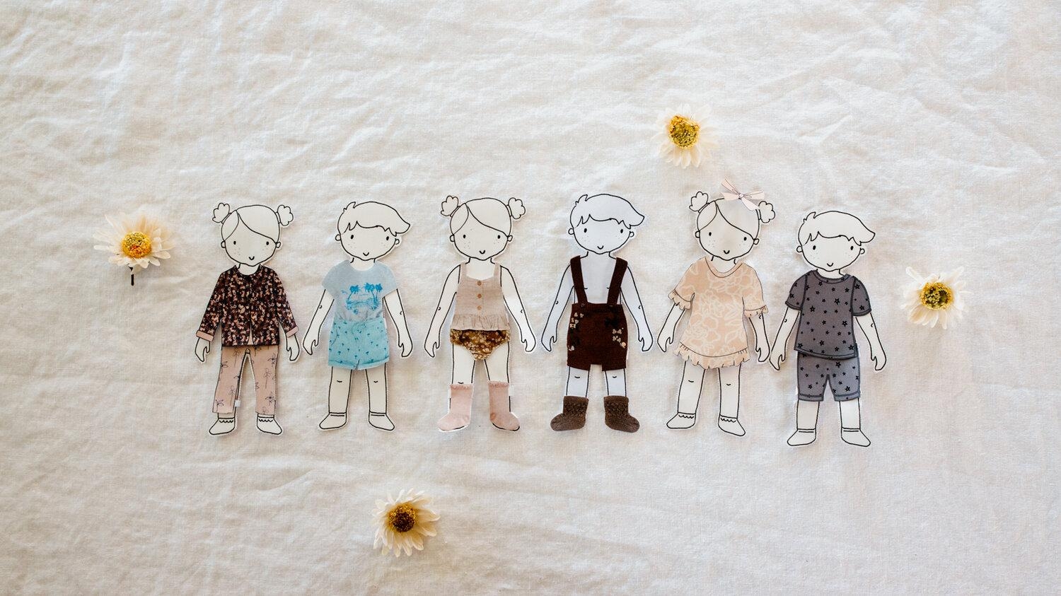 Free Printable Paper Doll Templates