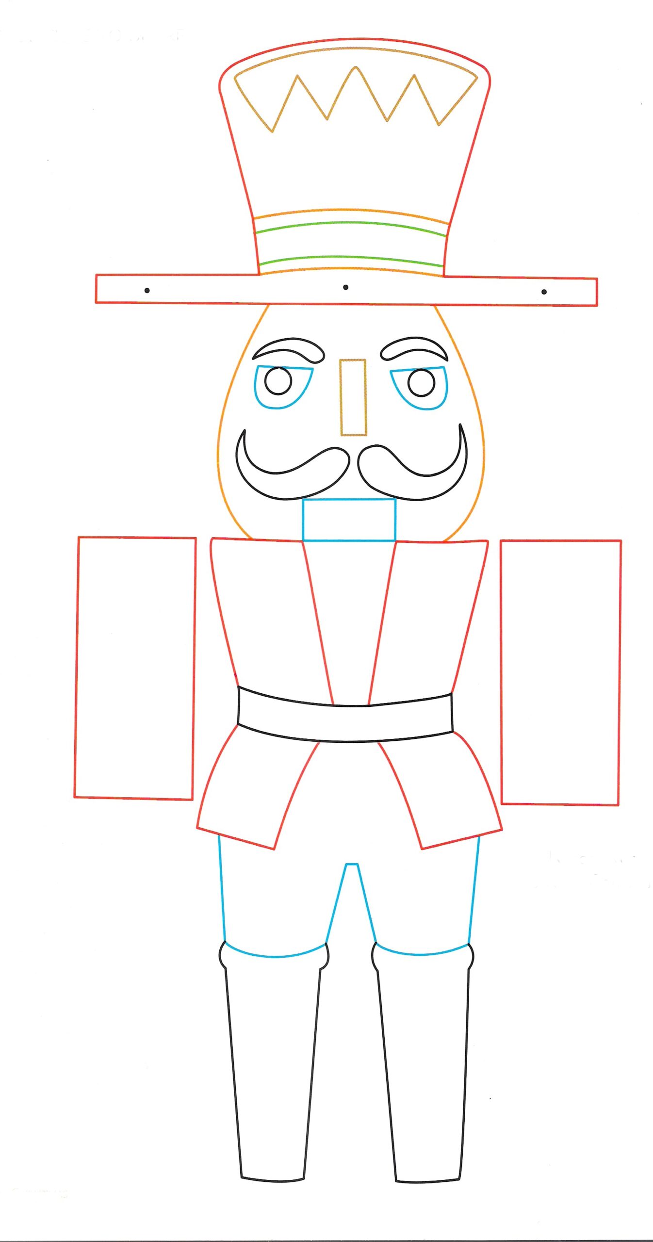Nutcracker Template Pork Chop Tuesday