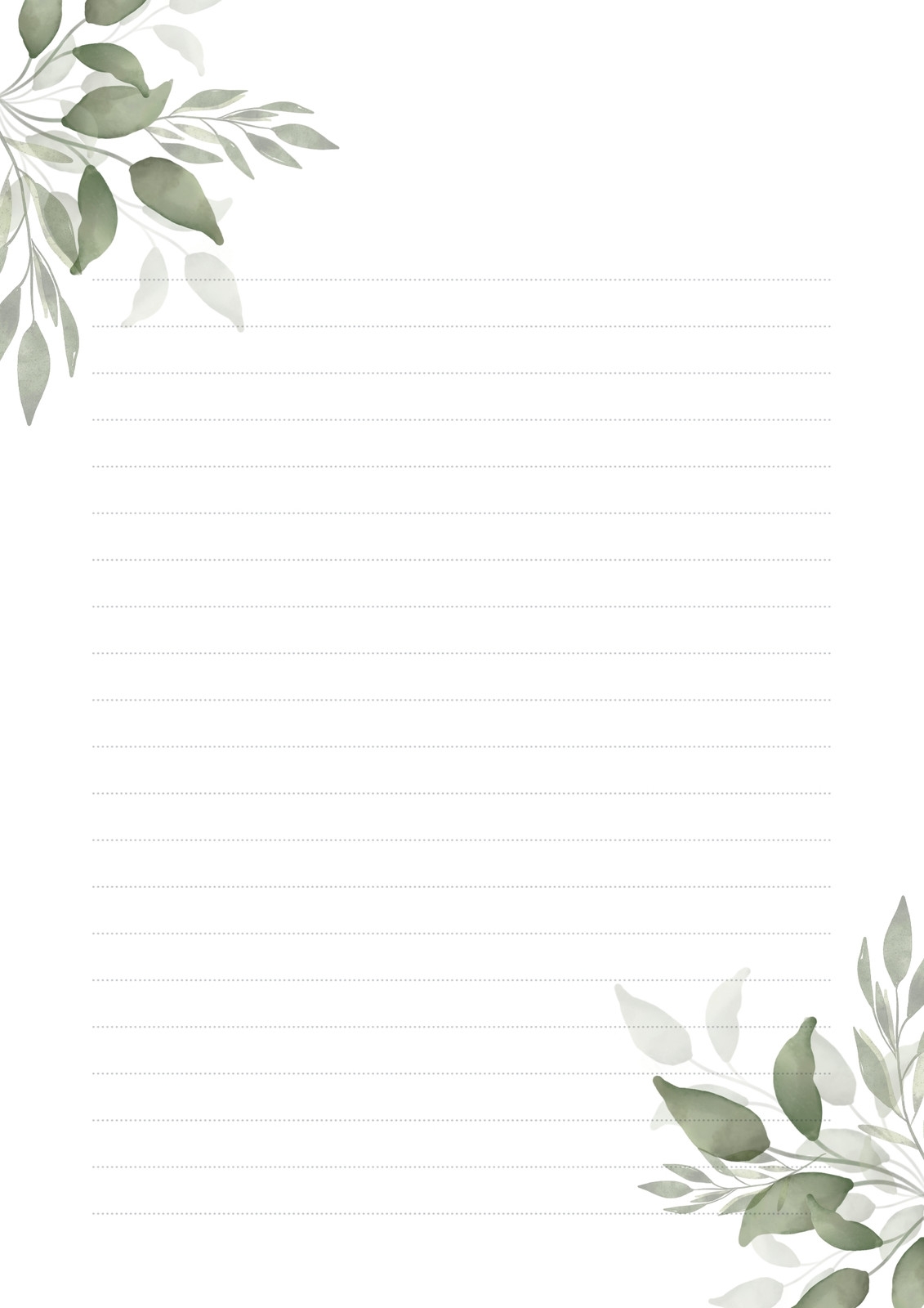Page 3 Free Printable Customizable Letter Templates Canva