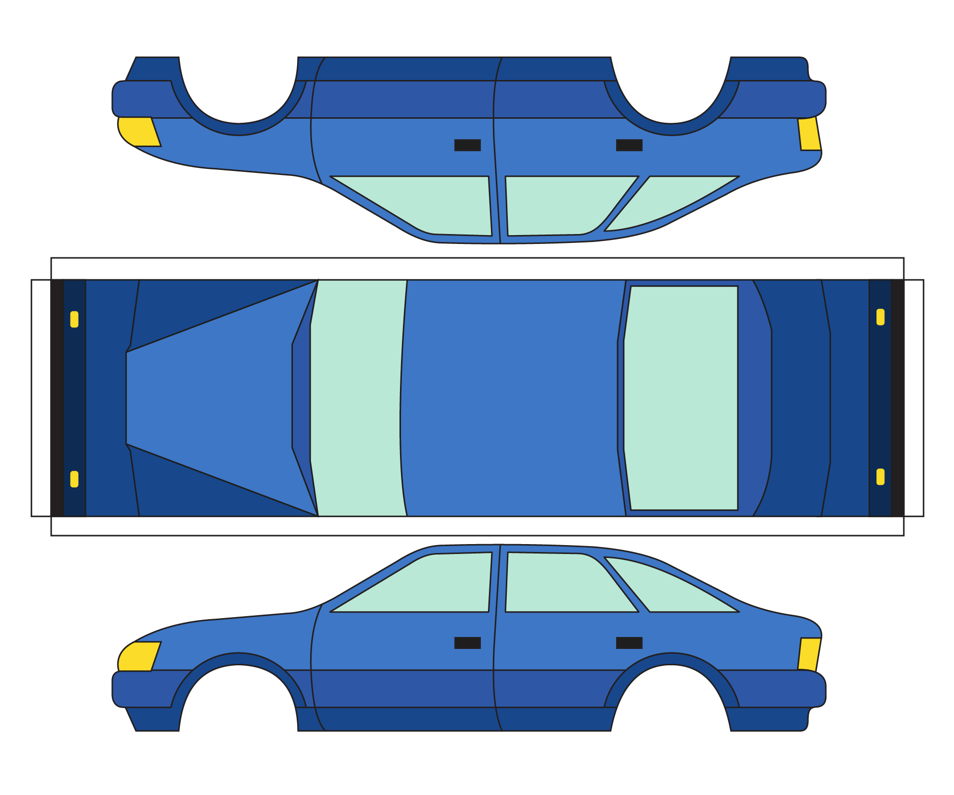 Race Car Printable Template