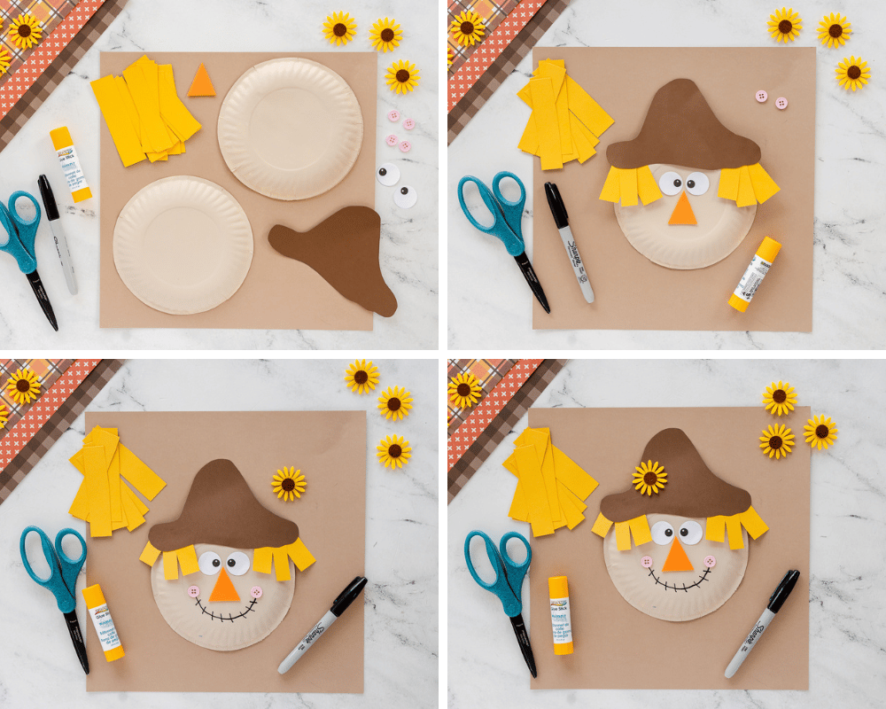 Printable Scarecrow Craft Template