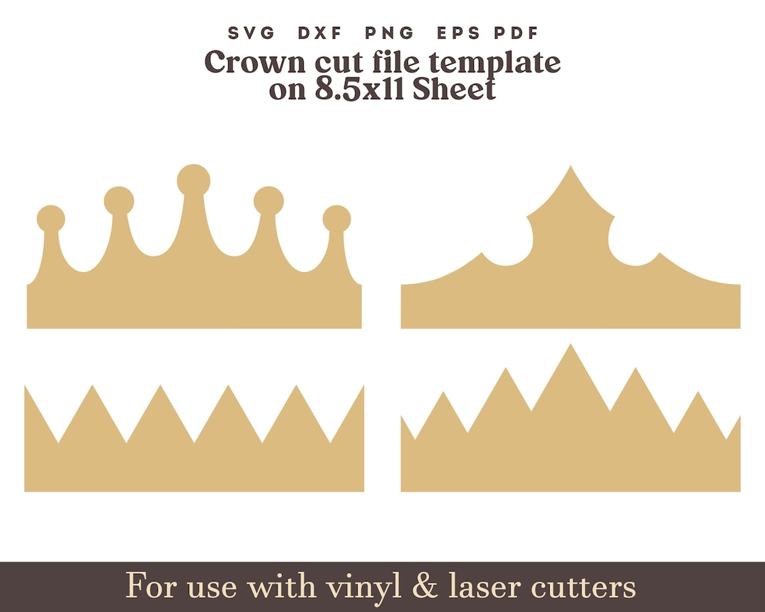 Cut Out Printable Crown Template