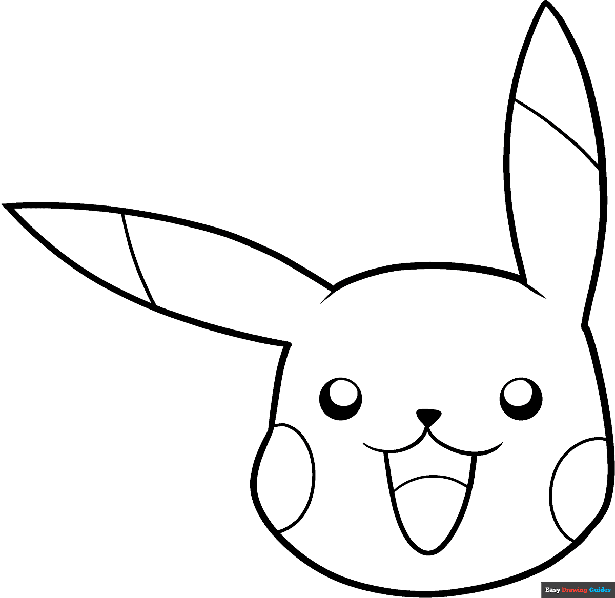 Pikachu Template Printable