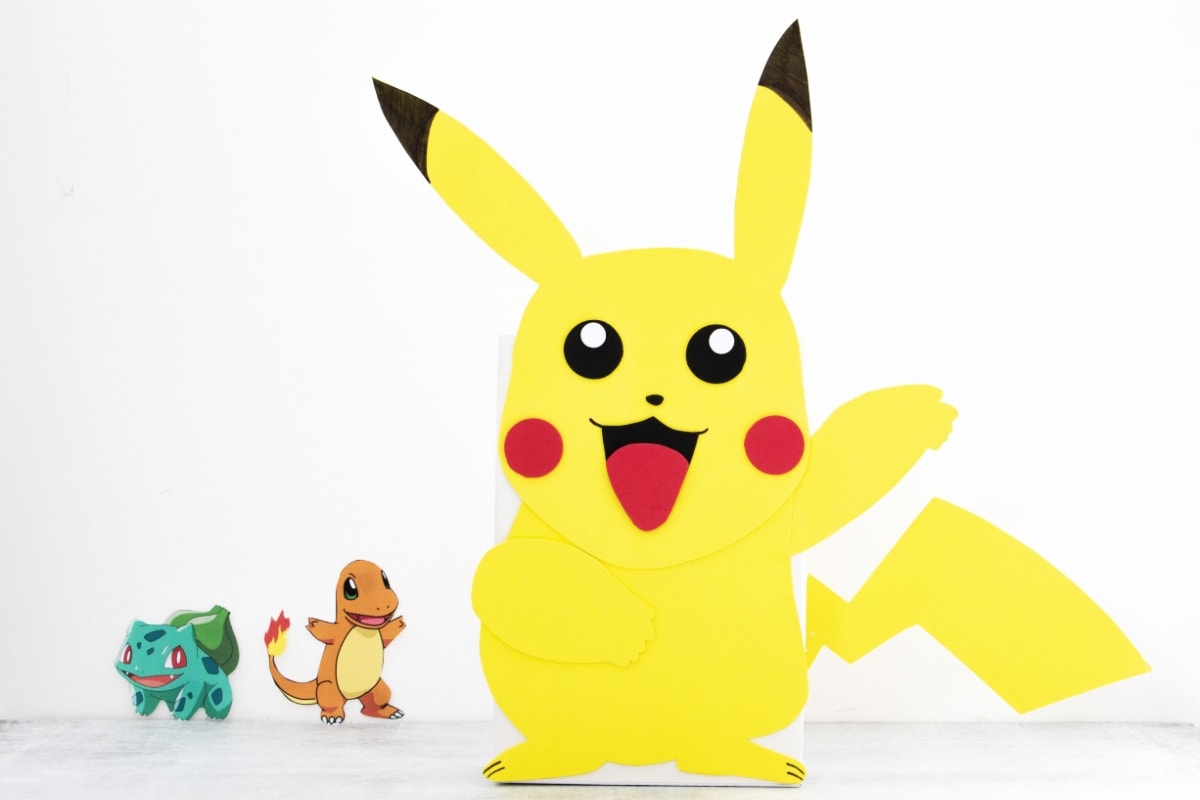 Pikachu Valentine Box with Free Printable Template Fun Money Mom