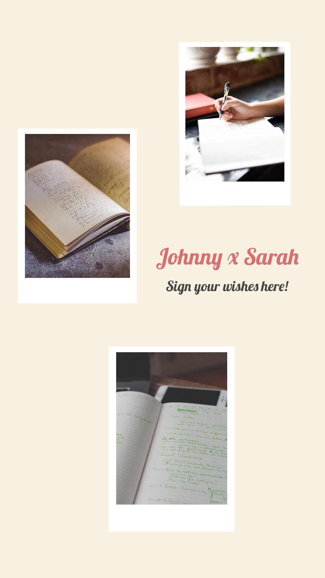 Polaroid Guest Book Sign Template In Pages SVG PSD PNG Word JPEG JPG Download Template