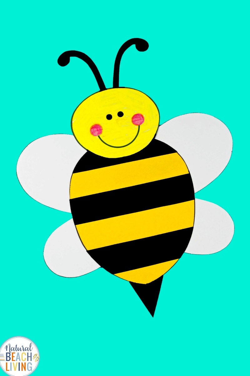 Bee Template Free Printable