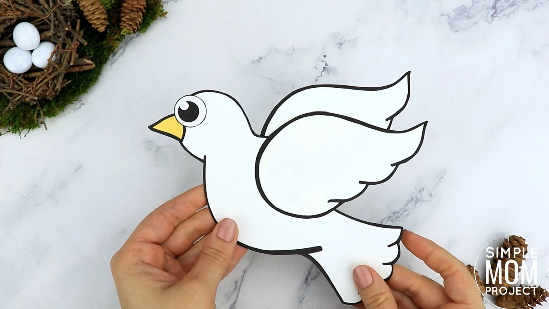 Printable Bird Craft Templates Simple Mom Project