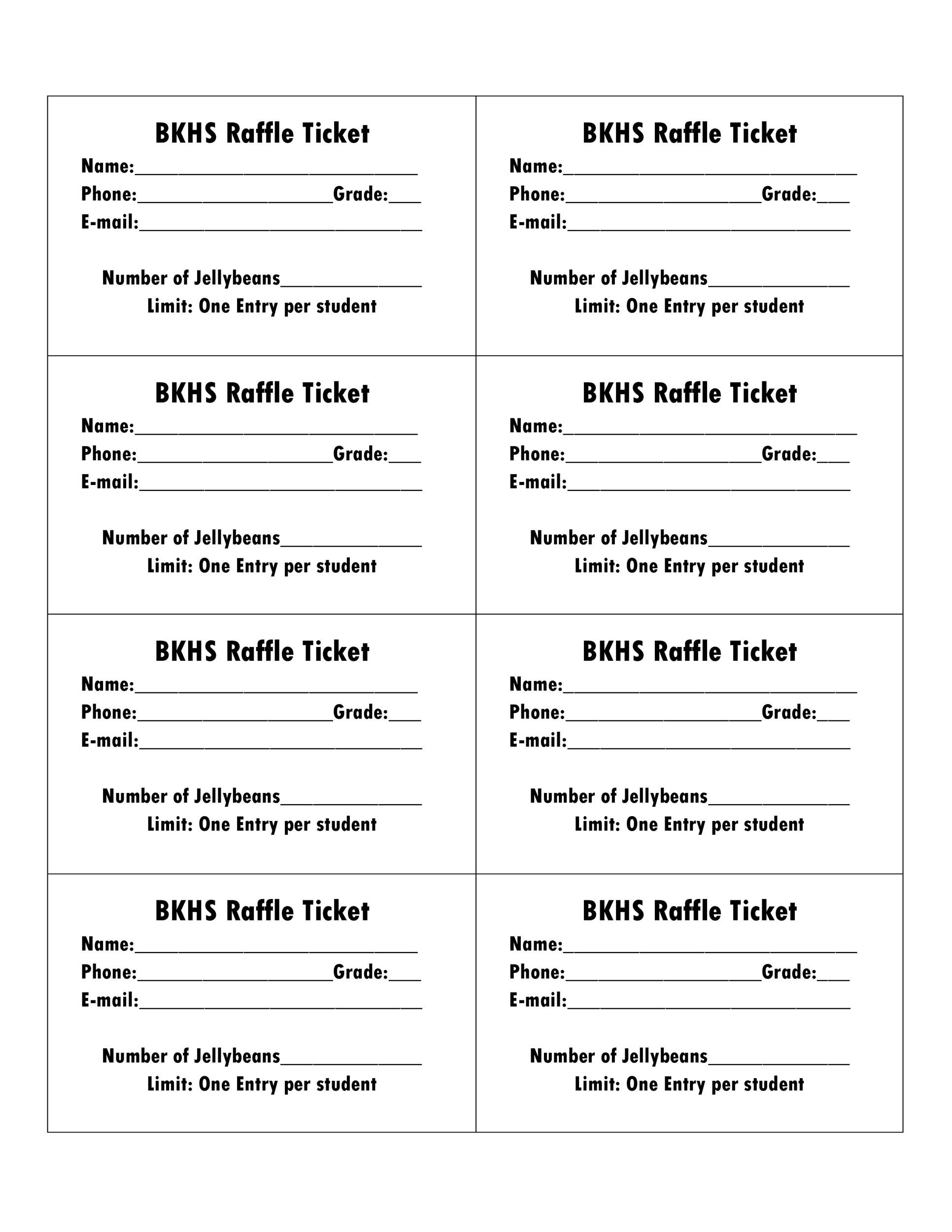 Printable Editable Ticket Template Printable Party Favors